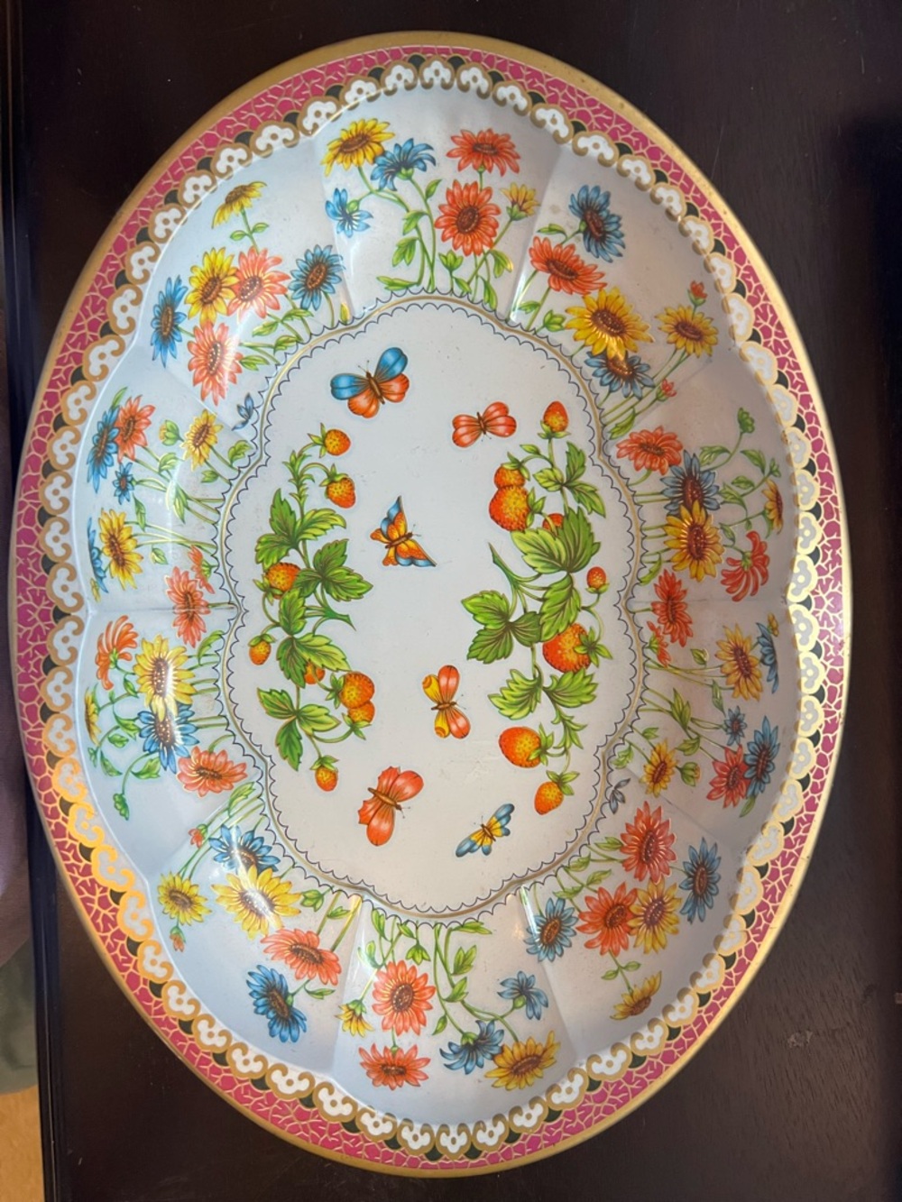 Daher decorate ware -metal decorative plate